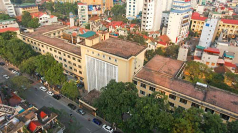 Trụ sở của Bộ Xây dựng tại số 37 Lê Đại Hành (Q.Hai Bà Trưng) đã được Thủ tướng đồng ý cho chuyển về khu đô thị mới Tây Hồ Tây - Ảnh: Nguyễn Khánh
