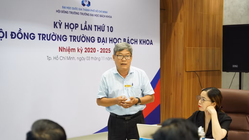 Phó giáo sư, Tiến sĩ Trần Thiên Phúc - Phó Hiệu trưởng Trường Đại học Bách khoa - Đại học Quốc gia thành phố Hồ Chí Minh. Ảnh: HCMUT