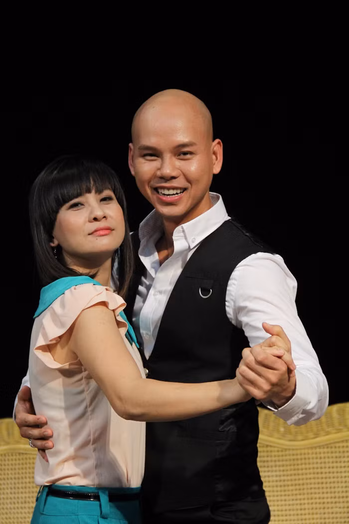 Cặp đôi Phan Đình Tùng, Cát Phượng cũng hào hứng với sân chơi Cặp đôi hoàn hảo.
