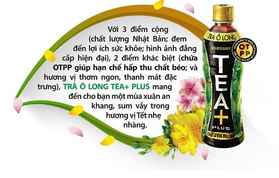 Pepsico luôn quảng cáo rằng trà Ô long Tea+ Plus có "chất lượng Nhật Bản" mà lờ đi thông tin "nguyên liệu từ Trung Quốc".