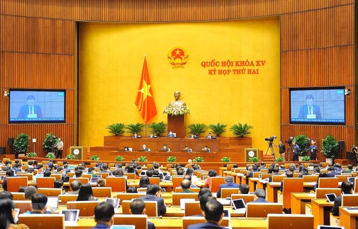 Quang cảnh phiên họp thảo luận ở hội trường Quốc hội về kết quả thực hiện kế hoạch phát triển kinh tế-xã hội năm 2021... (Ảnh: Doãn Tấn/TTXVN) Quang cảnh phiên họp thảo luận ở hội trường Quốc hội về kết quả thực hiện kế hoạch phát triển kinh tế-xã hội năm 2021... (Ảnh: Doãn Tấn/TTXVN)
