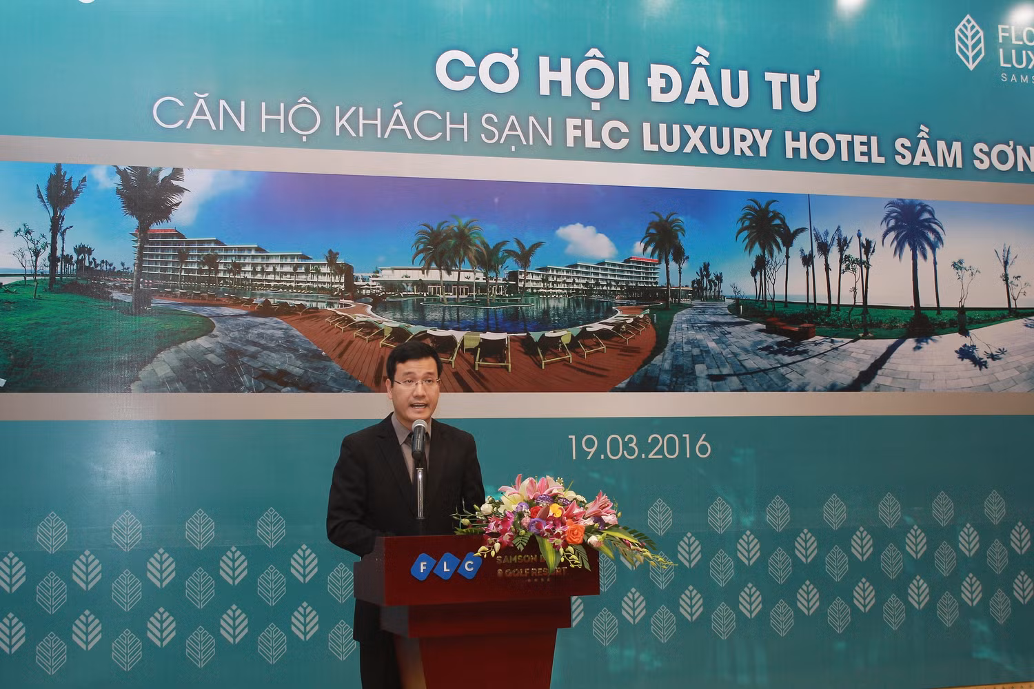 Ông Đào Đức Dũng – Phó Ban kinh doanh Tập đoàn FLC chia sẻ cơ hội khai thác lợi nhuận khi chọn mua FLC Luxury Hotel Sầm Sơn