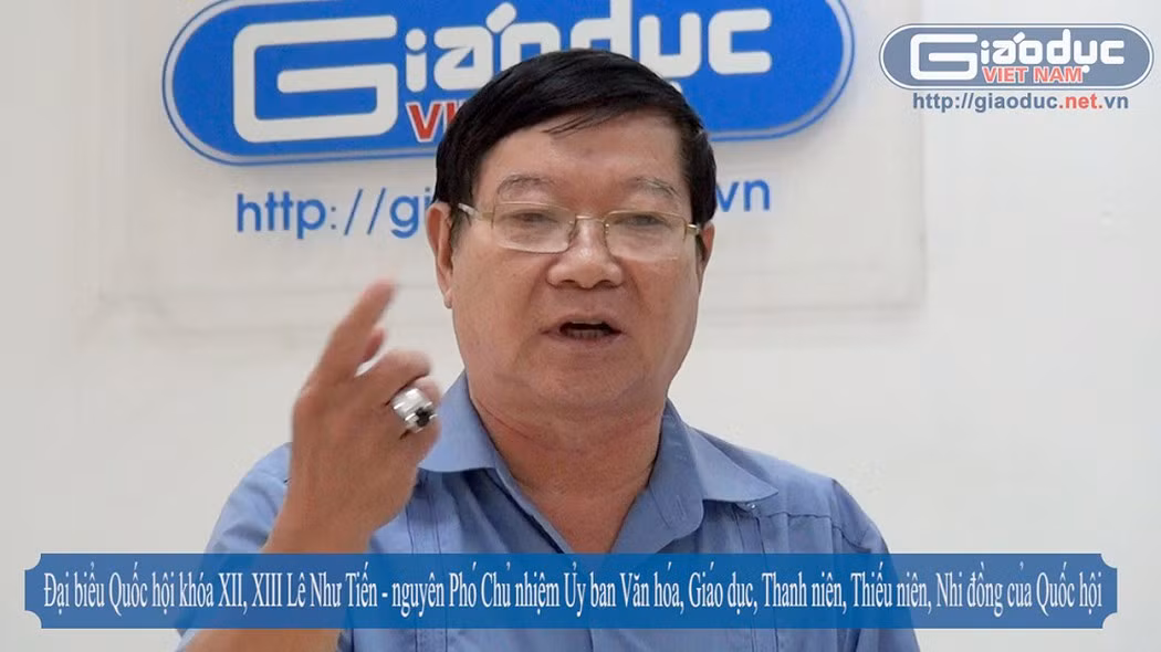 Ông Lê Như Tiến nêu quan điểm, việc các địa phương cho học sinh, sinh viên nghỉ bao nhiêu ngày phải dựa trên các đánh giá khoa học. ảnh: Tùng Dương.