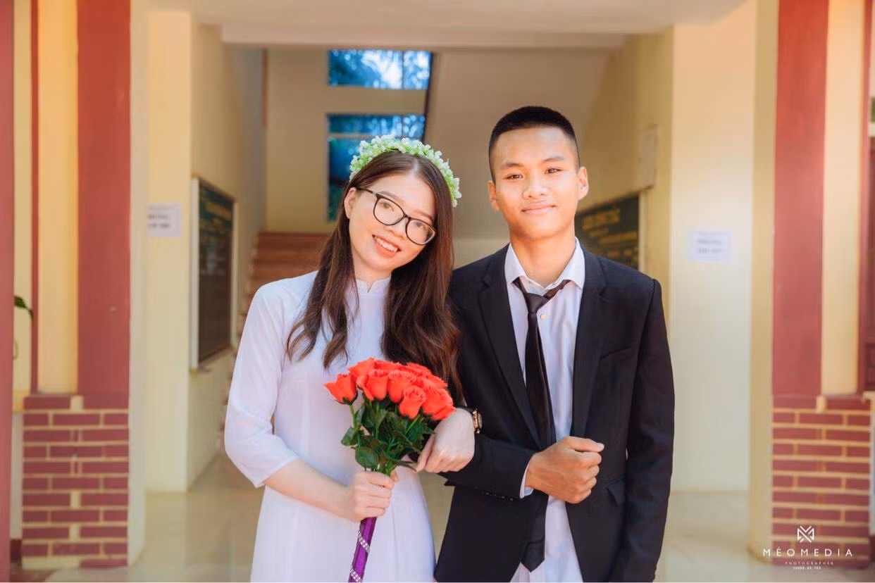 Đinh Thúy Quỳnh - thủ khoa đầu vào ngành Quốc tế học, Trường Đại học Khoa học Xã hội và Nhân văn, Đại học Quốc gia Hà Nội năm học 2020-2021. (Ảnh: NVCC)