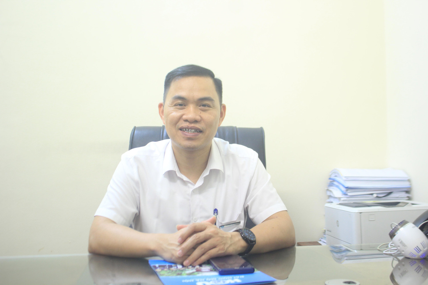 Tiến sĩ Dương Thăng Long – Phó Hiệu trưởng Trường Đại học Mở Hà Nội. (Ảnh: Phạm Minh) Tiến sĩ Dương Thăng Long – Phó Hiệu trưởng Trường Đại học Mở Hà Nội. (Ảnh: Phạm Minh)