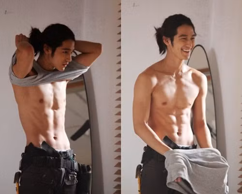 Chàng Kim Bum ngọt ngào ngày nào giờ cũng trở thành một chàng trai mạnh mẽ với cơ bụng 6 múi.
