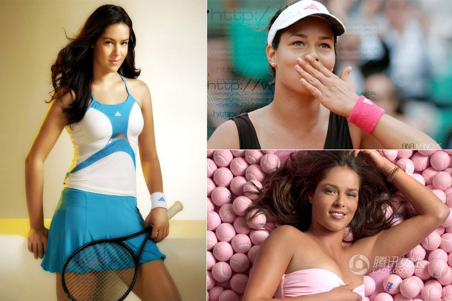 Vận động viên tennis nổi tiếng Ana Ivanovic. Vận động viên tennis nổi tiếng Ana Ivanovic.