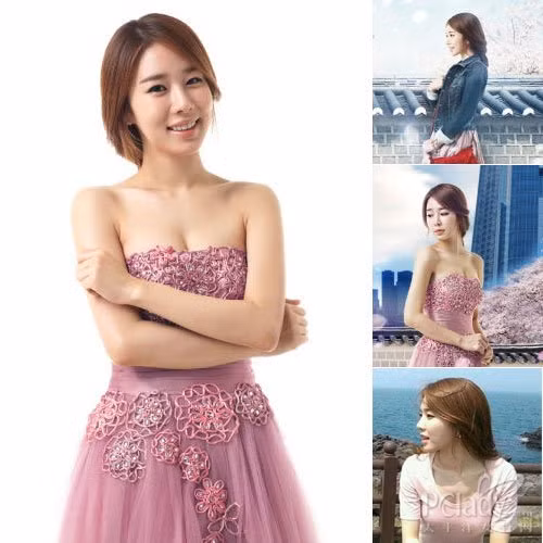 Cô diễn viên quyến rũ Yoo In Na chỉ đơn giản với tóc dài buông nhẹ phía trước và tết gọn phía sau cũng thu hút bao ánh nhìn.
