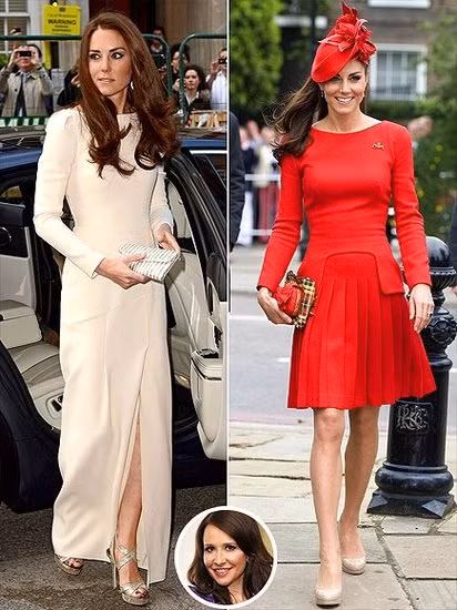 No 2: Công nương nổi tiếng nước Anh, Kate Middleton, cô còn được mệnh danh là "ngôi sao thời trang" của hoàng tộc Anh. No 2: Công nương nổi tiếng nước Anh, Kate Middleton, cô còn được mệnh danh là "ngôi sao thời trang" của hoàng tộc Anh.