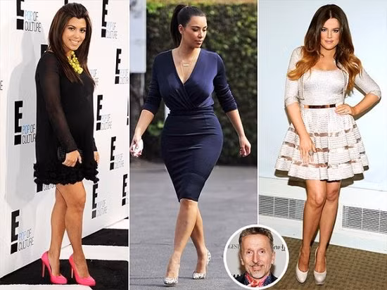 No.4: Chị em nhà Kardashian với vòng một và vòng ba siêu khủng. No.4: Chị em nhà Kardashian với vòng một và vòng ba siêu khủng.