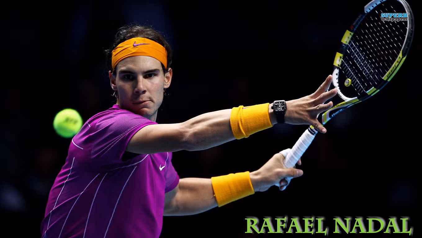 Rafael Nadal, chủ nhân của 10 danh hiệu Grand Slam sở hữu sức mạnh ghê gớm của một chú bò tót Tây Ban Nha. Rafael Nadal, chủ nhân của 10 danh hiệu Grand Slam sở hữu sức mạnh ghê gớm của một chú bò tót Tây Ban Nha.