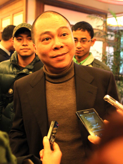 Ông Phạm Nhật Vũ sẽ chuyển giao bản quyền cho VPF. Ảnh: Quang Minh Ông Phạm Nhật Vũ sẽ chuyển giao bản quyền cho VPF. Ảnh: Quang Minh