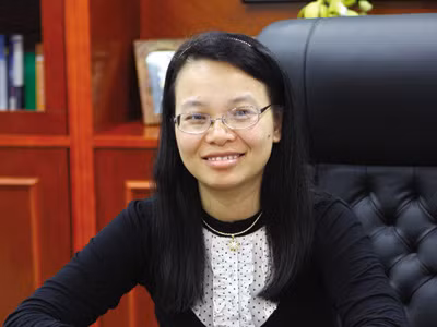 Trong mắt của nhân viên FPT, nữ tướng tạm quyền điều hành FPT hiện nay thay ông Truong Đình Anh là người "rất hiền lành, rất dễ gần, rất hòa nhã" (Ảnh: Chúng ta)