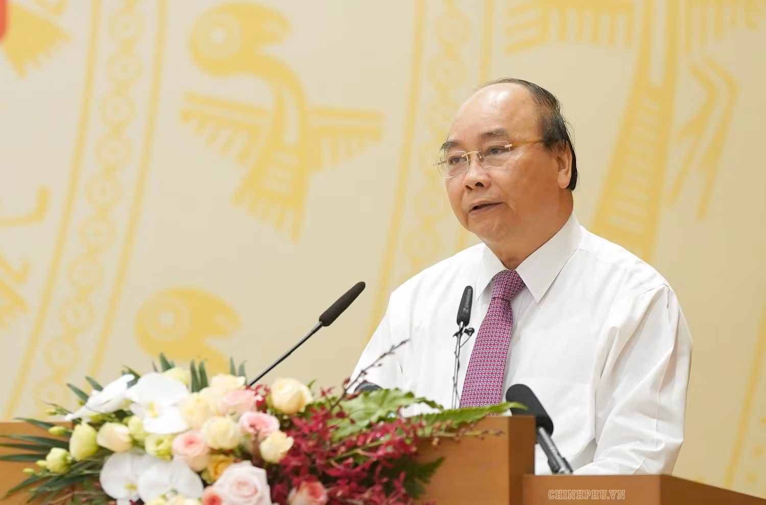 Thủ tướng phát biểu. Ảnh: VGP