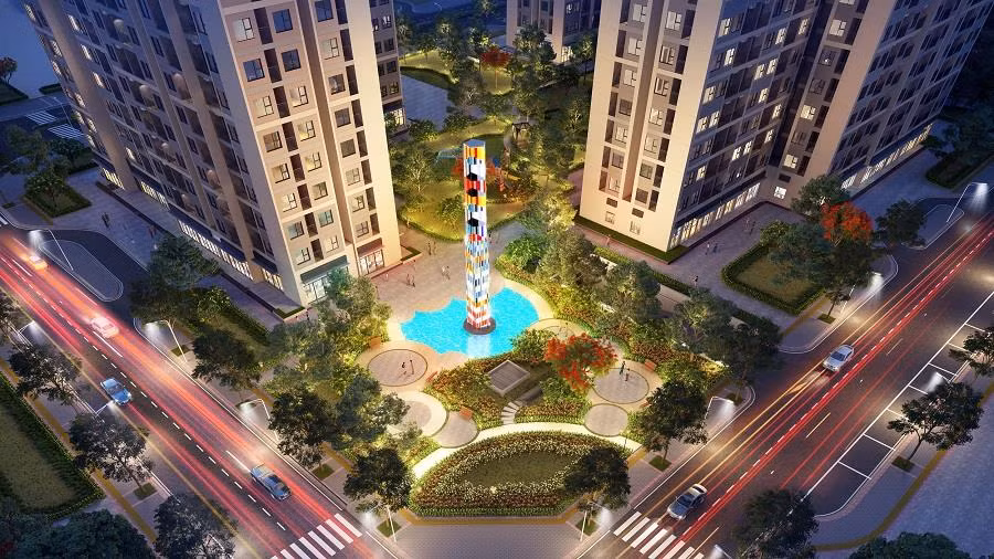 Ngọn hải đăng - biểu tượng của phân khu Sapphire 1.