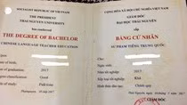 Sau khi sinh viên phản ánh, lãnh đạo Đại học Thái Nguyên hứa sẽ thu hồi và cấp lại. Tuy nhiên đến nay các sinh viên vẫn chưa được cấp lại bằng