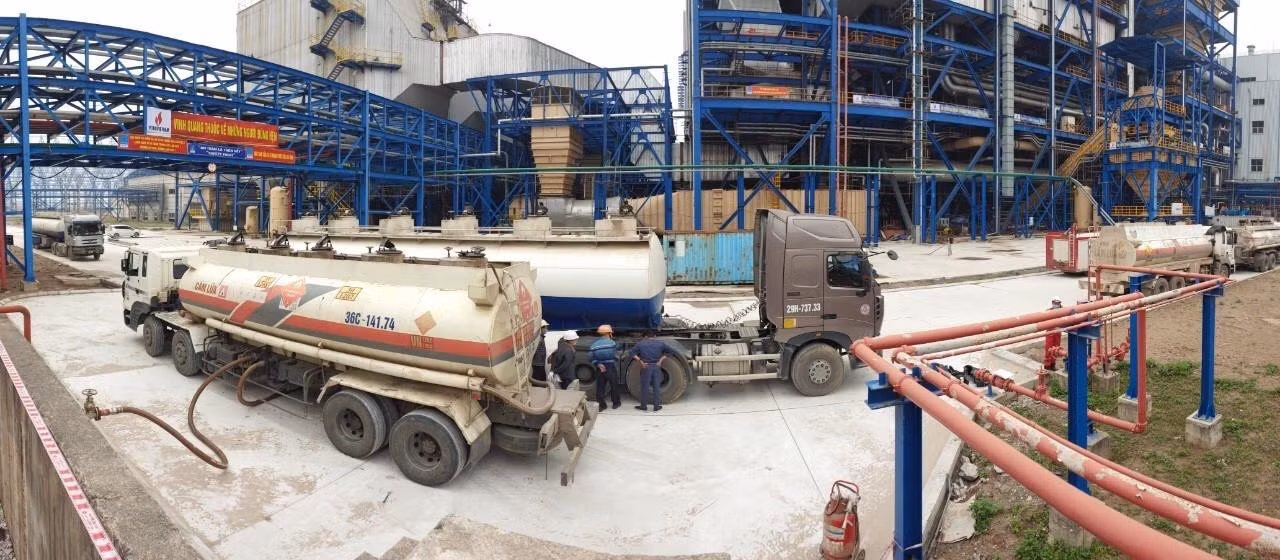 Nhà máy Nhiệt điện Thái Bình 2 đã hoàn tất công tác nhập dầu FO và hóa chất phục vụ đốt lửa lần đầu Tổ máy số 1 trong những ngày Tết nguyên đán
