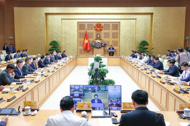 Toàn cảnh cuộc đối thoại - Ảnh: VGP/Nhật Bắc