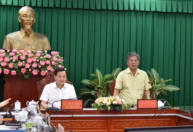 Đồng chí Ngô Chí Cường, Bí thư Tỉnh ủy Trà Vinh. Ảnh VGP/Trần Mạnh