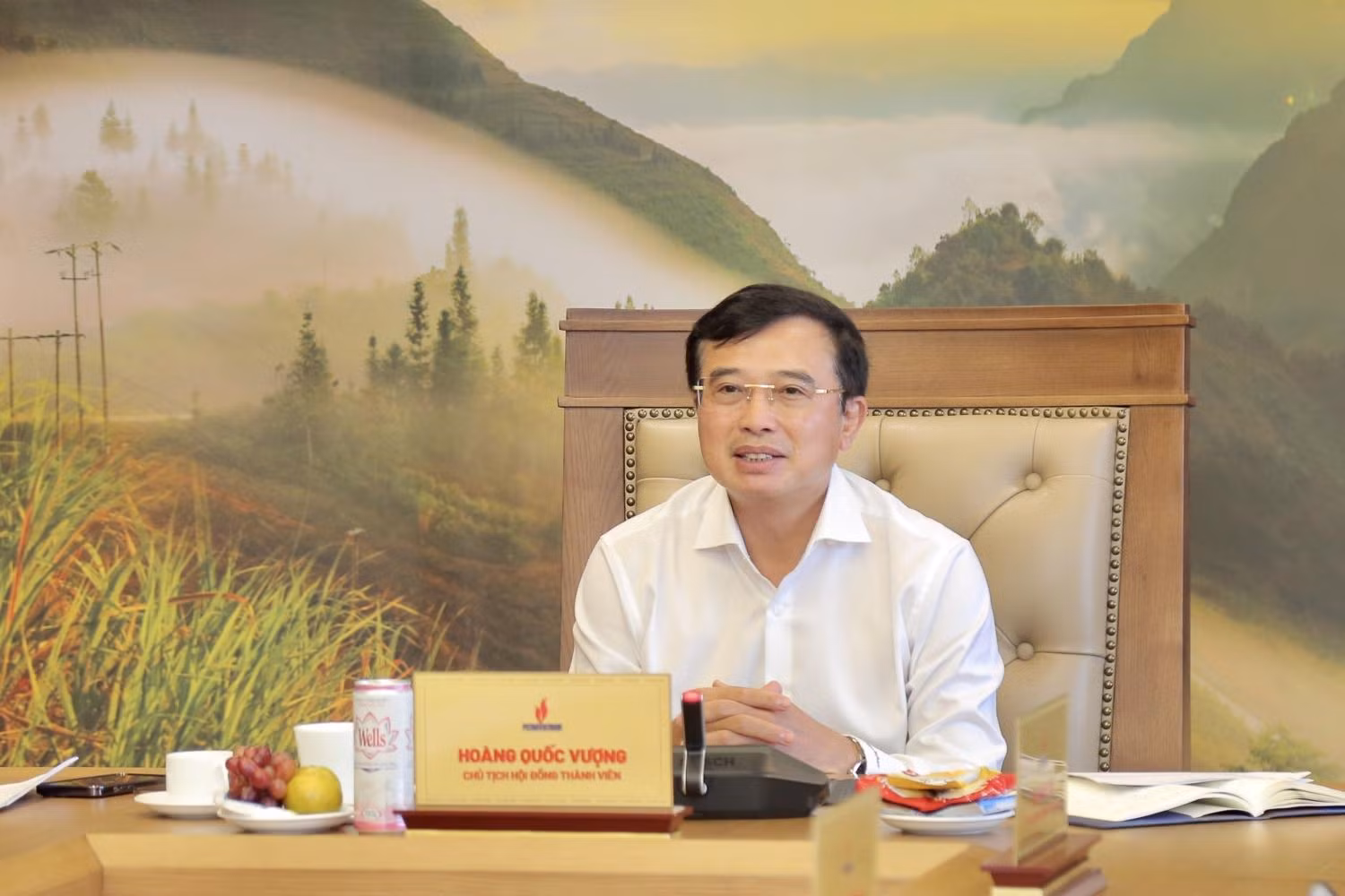Chủ tịch Hội đồng Thành viên Petrovietnam Hoàng Quốc Vượng phát biểu chỉ đạo tại Hội nghị Chủ tịch Hội đồng Thành viên Petrovietnam Hoàng Quốc Vượng phát biểu chỉ đạo tại Hội nghị