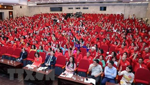 Đại biểu biểu quyết thông qua nhân sự Ban Chấp hành khóa XI. (Ảnh: Thanh Tùng/TTXVN) Đại biểu biểu quyết thông qua nhân sự Ban Chấp hành khóa XI. (Ảnh: Thanh Tùng/TTXVN)