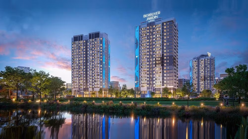 BerRiver Jardin sở hữu những không gian xanh độc đáo