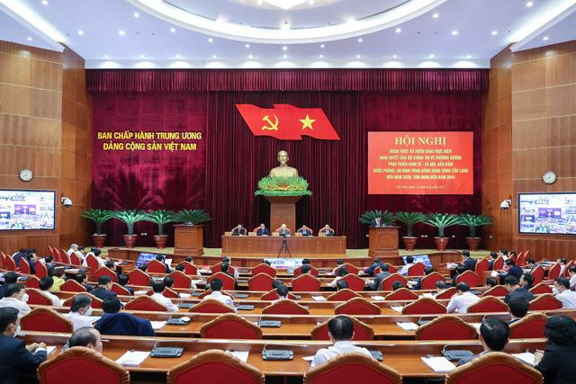 Hội nghị toàn quốc về phát triển Vùng Đồng bằng sông Cửu Long do Bộ Chính trị, Ban Bí thư tổ chức - Ảnh: VGP/Nhật Bắc Hội nghị toàn quốc về phát triển Vùng Đồng bằng sông Cửu Long do Bộ Chính trị, Ban Bí thư tổ chức - Ảnh: VGP/Nhật Bắc