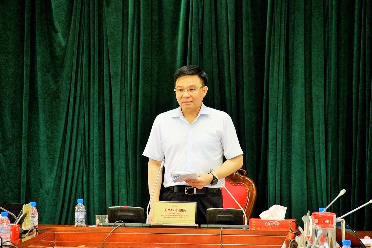 Tổng giám đốc Lê Mạnh Hùng kết luận cuộc họp giao ban công trường Dự án Nhà máy Nhiệt điện Thái Bình 2 ngày 27/8/2022
