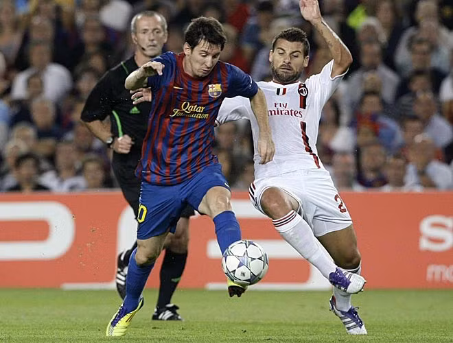 Messi, nguồn cảm hứng trong lối chơi của Barca.