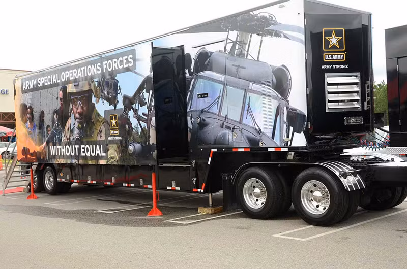 Một trung tâm tuyển dụng đặc biệt cho quân đội đã được thành lập ở Fort Bragg ngày 28/8.