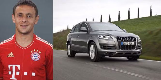 Hậu vệ Rafinha cũng chọn Audi Q7