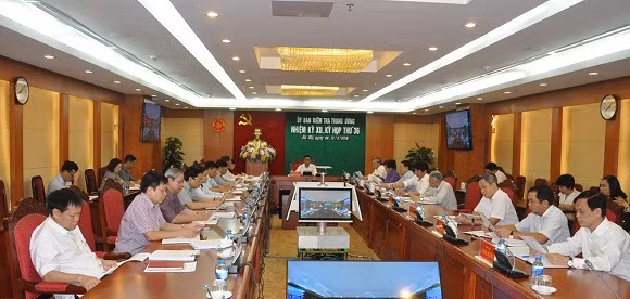 Kỳ họp 36 của Ủy ban Kiểm tra Trung ương Kỳ họp 36 của Ủy ban Kiểm tra Trung ương
