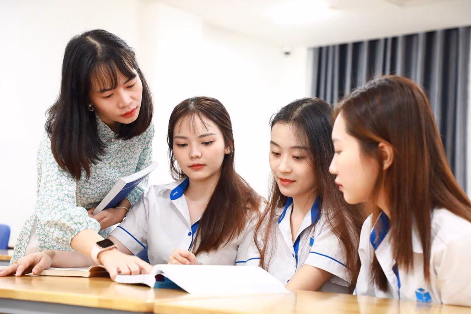 Sinh viên Trường Đại học Công thương Thành phố Hồ Chí Minh (Ảnh: Website Nhà trường).