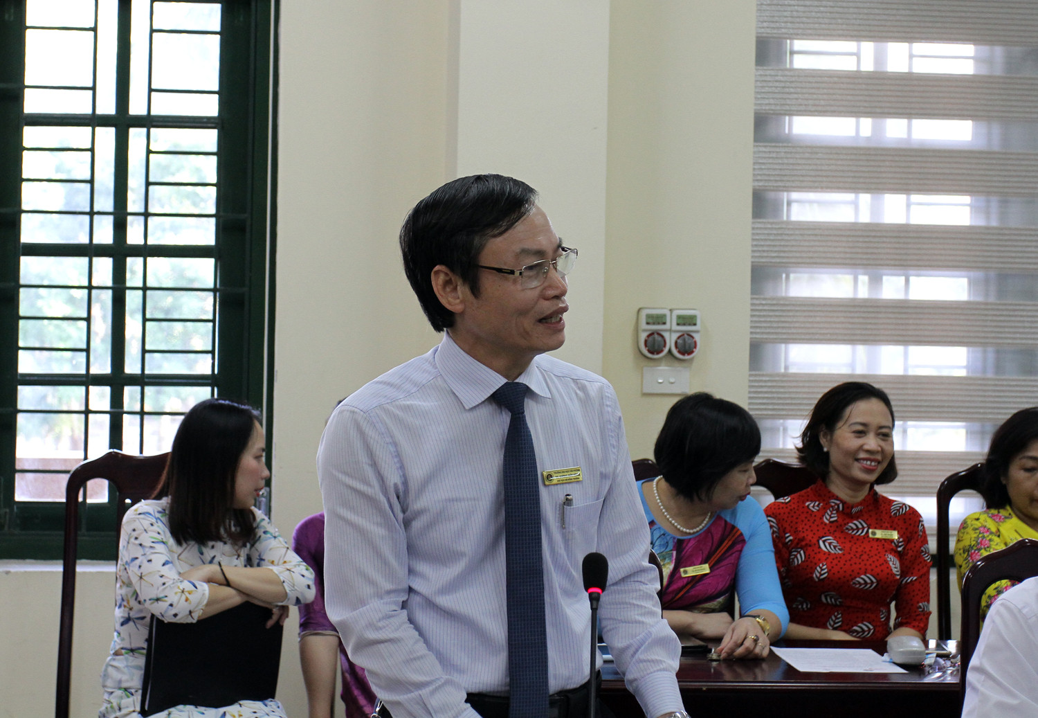 Tiến sĩ Dương Đức Hùng, Bí thư Đảng ủy, Chủ tịch Hội đồng Trường Đại học Hải Phòng. (Ảnh: Lã Tiến) Tiến sĩ Dương Đức Hùng, Bí thư Đảng ủy, Chủ tịch Hội đồng Trường Đại học Hải Phòng. (Ảnh: Lã Tiến)