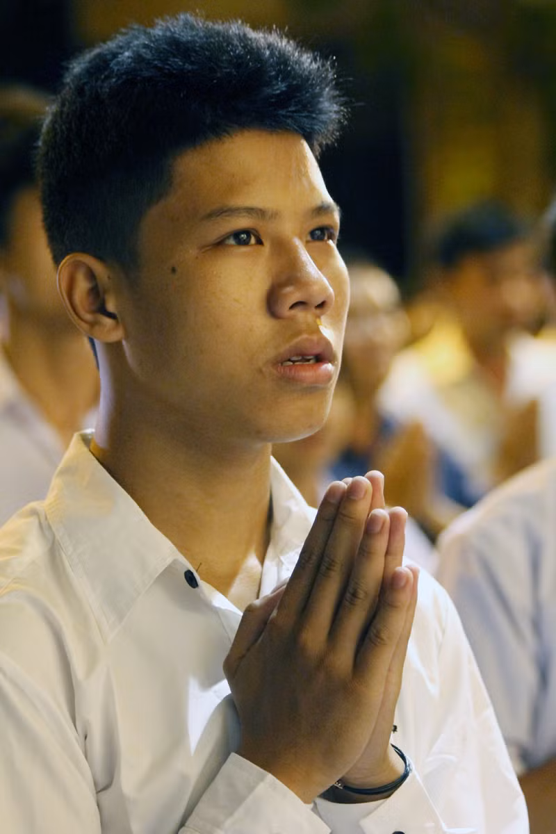 Cầu mong cho mình có được kỳ thi kết quả cao.