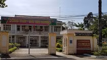 2 cán bộ của Sở Giáo dục và Đào tạo tỉnh Đồng Tháp bị phản ánh qua ghi âm có hiện tượng thông thầu (ảnh: P.L)