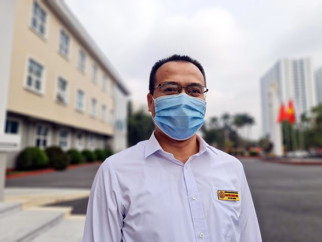 Phó giáo sư, Tiến sĩ Nguyễn Minh Đức, Phó hiệu trưởng Trường Đại học Hàng Hải cho biết, nhà trường đã lên sẵn kế hoạch dạy học trực tuyến trong tình hình dịch bệnh kéo dài (Ảnh: Lã Tiến) Phó giáo sư, Tiến sĩ Nguyễn Minh Đức, Phó hiệu trưởng Trường Đại học Hàng Hải cho biết, nhà trường đã lên sẵn kế hoạch dạy học trực tuyến trong tình hình dịch bệnh kéo dài (Ảnh: Lã Tiến)