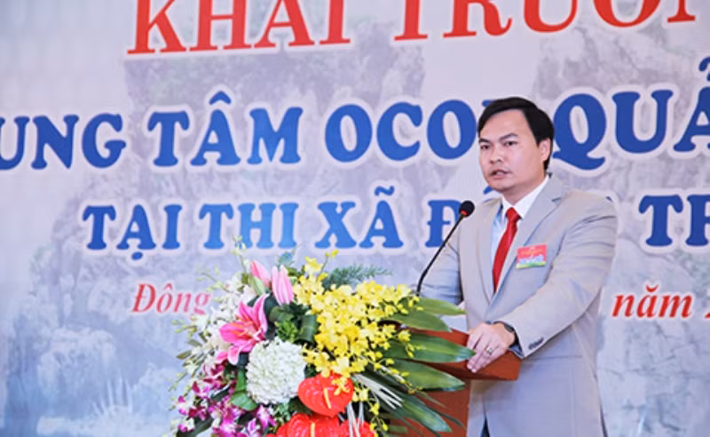 Ông Nguyễn Văn Ngoãn, Phó Chủ tịch UBND thị xã Đông Triều, tỉnh Quảng Ninh. Ảnh quangninh.gov.vn
