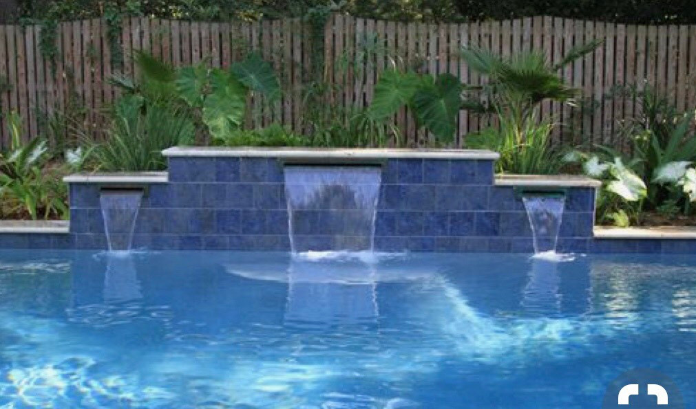 Phối cảnh bể bơi ngoài trời của dự án