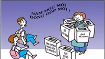 Vấn nạn lạm thu trong trường học khiến nhiều cha mẹ học sinh bức xúc. Ảnh minh hoạ trên Báo Hà Tĩnh. Vấn nạn lạm thu trong trường học khiến nhiều cha mẹ học sinh bức xúc. Ảnh minh hoạ trên Báo Hà Tĩnh.