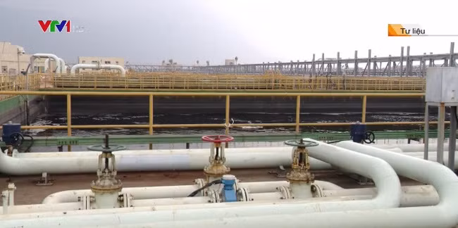 Việc kiểm soát xả thải tại nhà máy Formosa được giám sát chặt chẽ. Ảnh: VTV Việc kiểm soát xả thải tại nhà máy Formosa được giám sát chặt chẽ. Ảnh: VTV