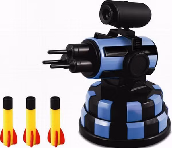 8. Webcam súng phóng hỏa tiễn - Missile Launcher webcam Webcam hình súng phóng hỏa tiễn là một webcam đa chức năng và có tên là USB MSN Missile Launcher. Chiếc camera này có thể tháo lắp tùy ý và có phần mềm đi kèm giúp bạn dễ dàng sử dụng dịch vụ nhắn tin MSN. 8. Webcam súng phóng hỏa tiễn - Missile Launcher webcam Webcam hình súng phóng hỏa tiễn là một webcam đa chức năng và có tên là USB MSN Missile Launcher. Chiếc camera này có thể tháo lắp tùy ý và có phần mềm đi kèm giúp bạn dễ dàng sử dụng dịch vụ nhắn tin MSN.