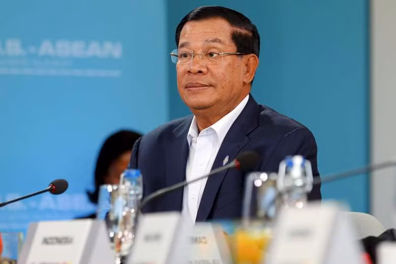 Thủ tướng Campuchia Hun Sen, ảnh: Reuters.