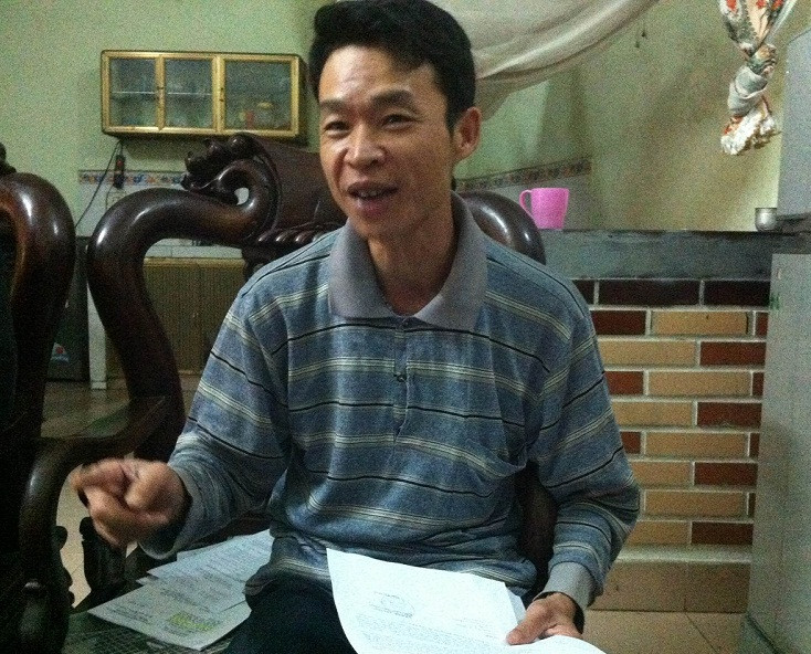 Anh Nguyễn Khắc Kiên (con trai của ông Nguyễn Khắc Lượng): Gia đình chúng tôi kiên quyết kiện tới cùng hành vi làm trái Nghị định 17 của Chủ tịch TP Hà Nội.