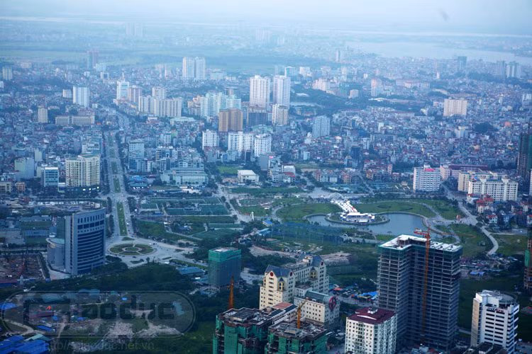 Một góc quận Cầu Giấy Một góc quận Cầu Giấy