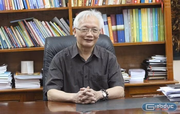 Ông Nguyễn Tùng Lâm, Chủ tịch Hội Tâm lý giáo dục Hà Nội.