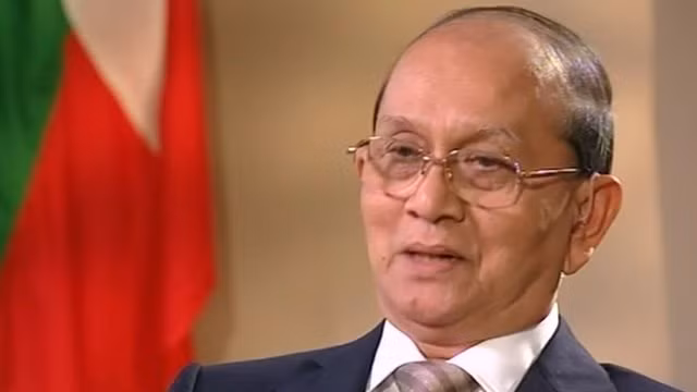 Tổng thống Myanmar U Thein Sein. Tổng thống Myanmar U Thein Sein.