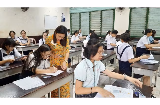 Việc xếp lương giáo viên vẫn là chủ đề được nhiều nhà giáo quan tâm. (Ảnh chỉ mang tính chất minh họa, nguồn: Nhandan.com.vn)