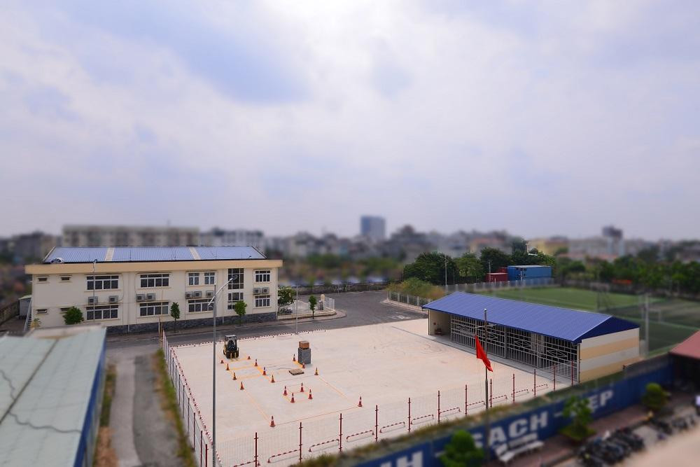 Toàn cảnh Trung tâm đào tạo logistics Tiểu vùng Mekong - Nhật Bản tại Việt Nam.