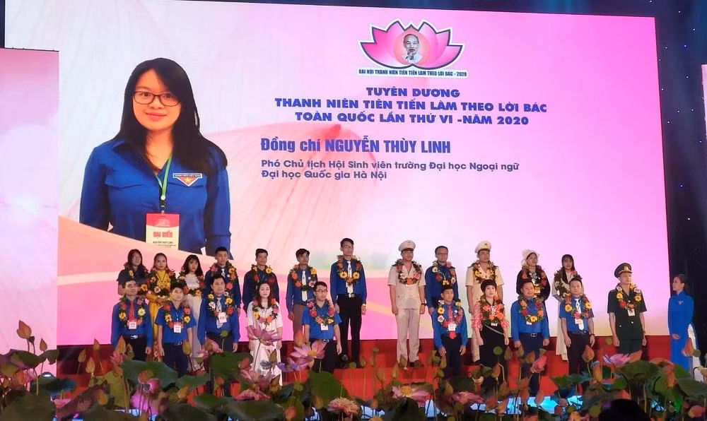 Thùy Linh là gương mặt tiêu biểu của nhiều giải thưởng và danh hiệu suốt quãng thời gian sinh viên. (Ảnh: Nhân vật cung cấp)